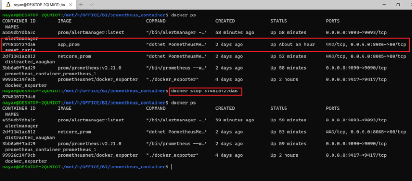 Alerting in Prometheus with AlertManager